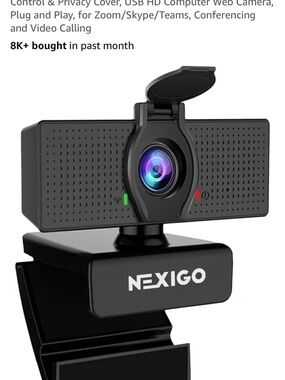 NEXIGO Webcam (WGU APPROVED!)